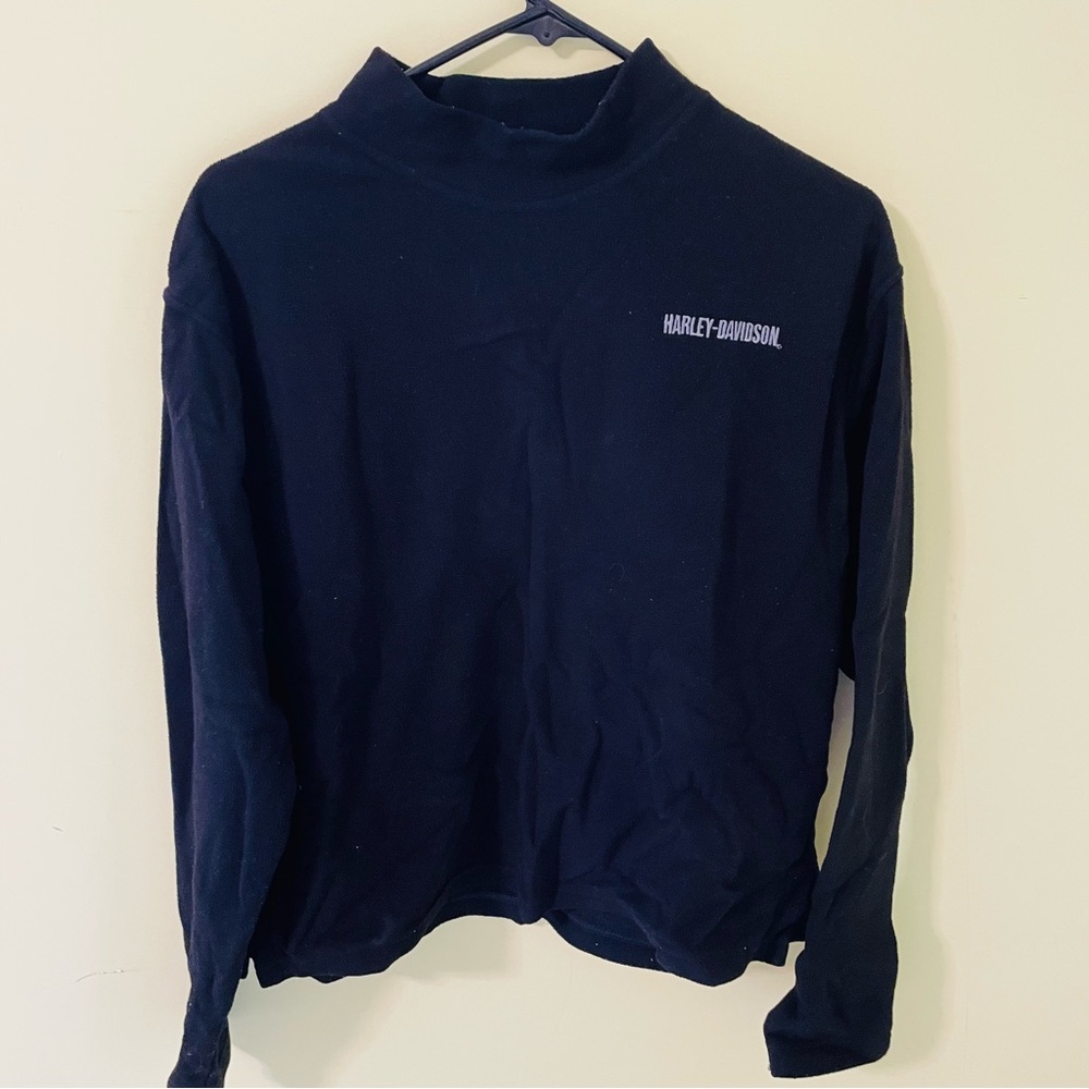 Harley Davidson pull over fleece